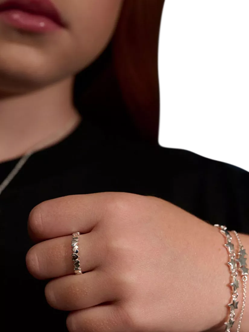 Little Star Wren Ring sterling silver - British product