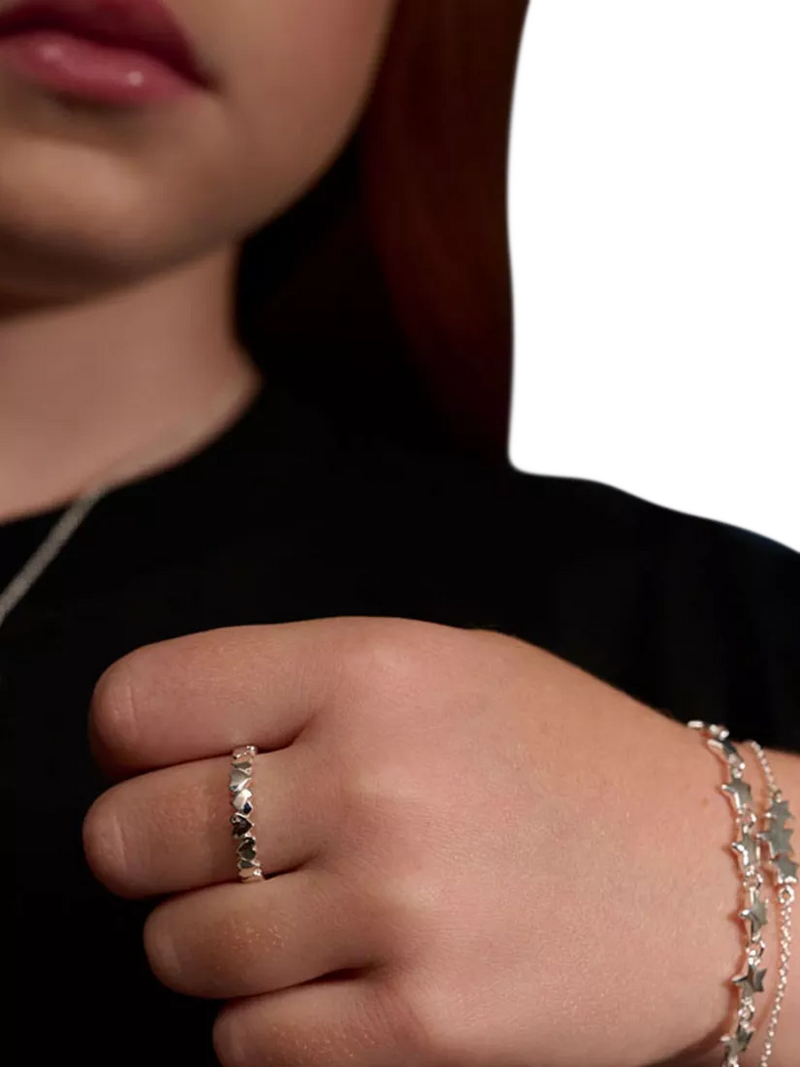 Little Star Wren Ring sterling silver - British product