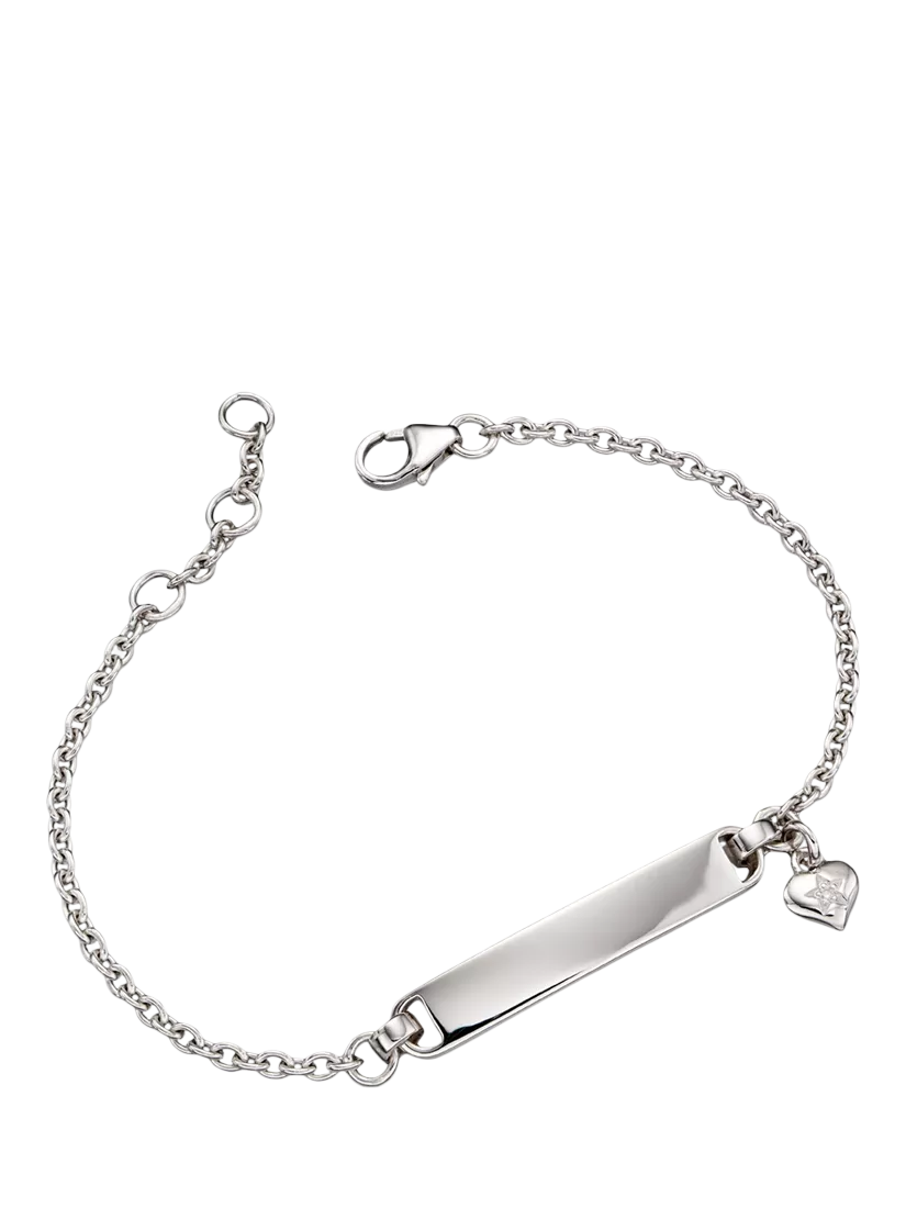 Little Star kids bracelet silver, imported from the UK