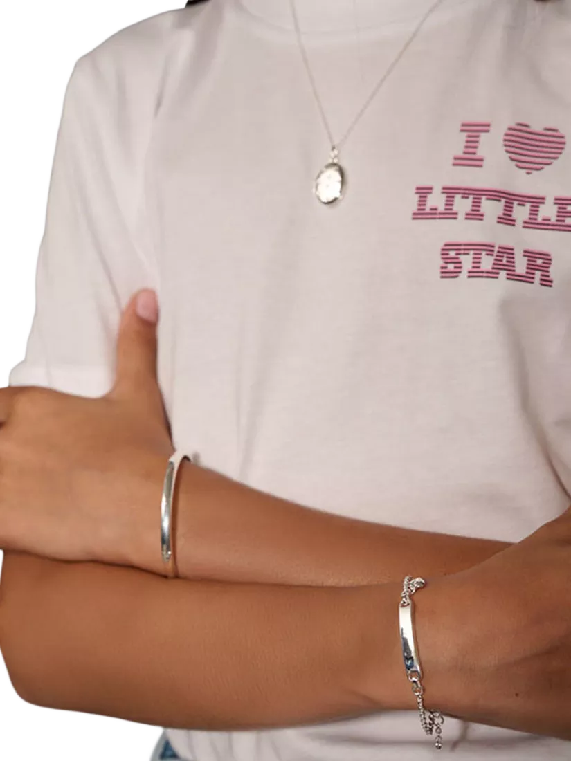 Little Star kids bracelet silver, imported from the UK