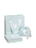 Little Star silver kids' bangle sun and moon - British product