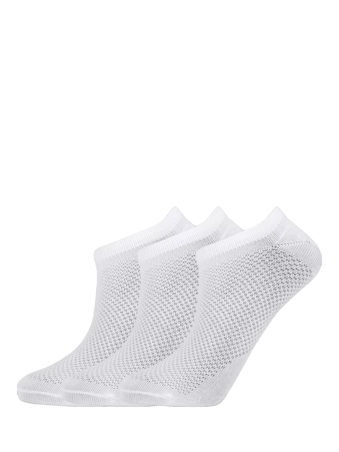 Athlecia Comfort Mesh Low Cut Trainer Socks, Pack of 3