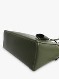 Pre-loved Loro Piana green leather crossbody bag - British product