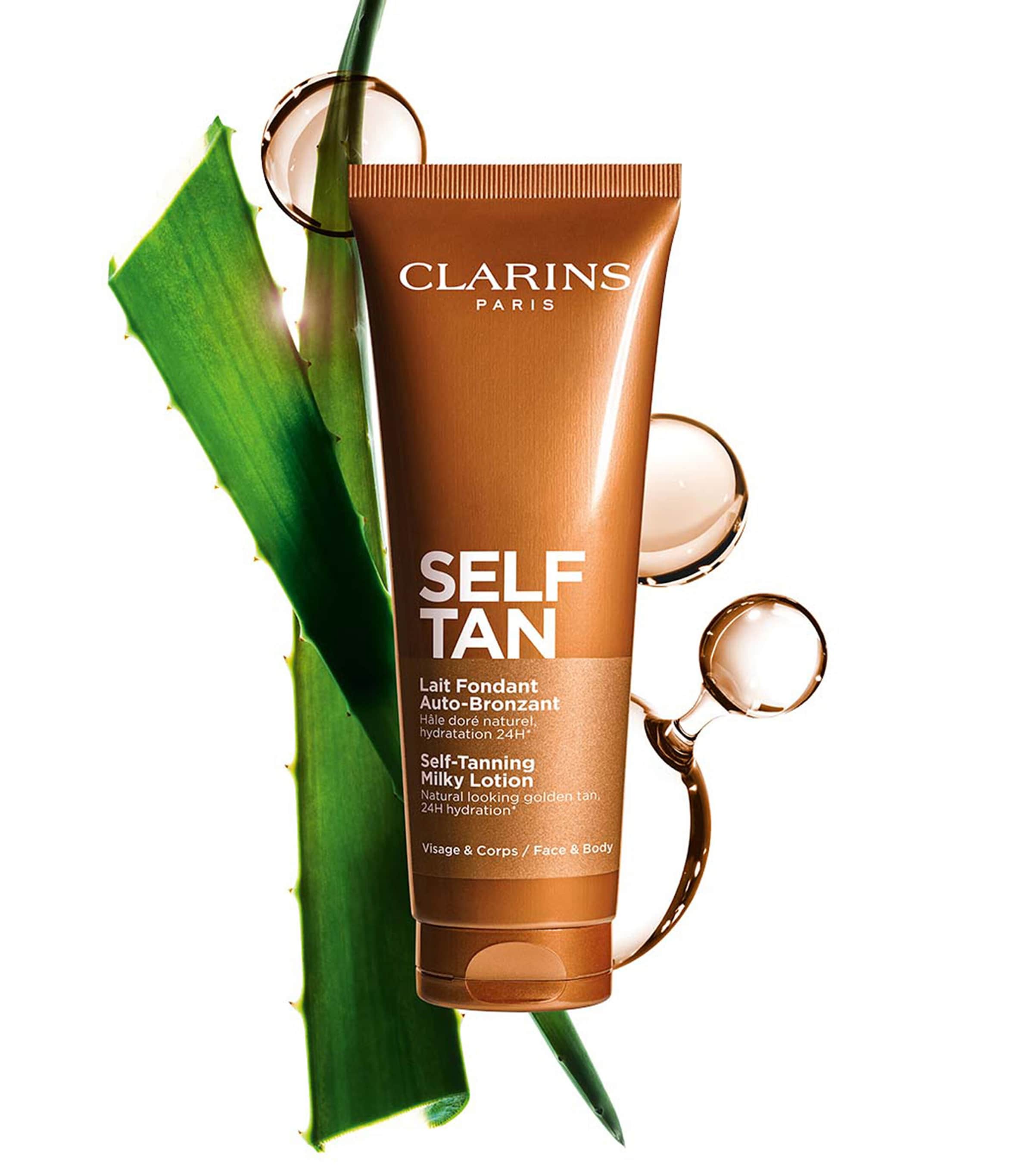 Clarins self-tanning milky-lotion 125ml - British product