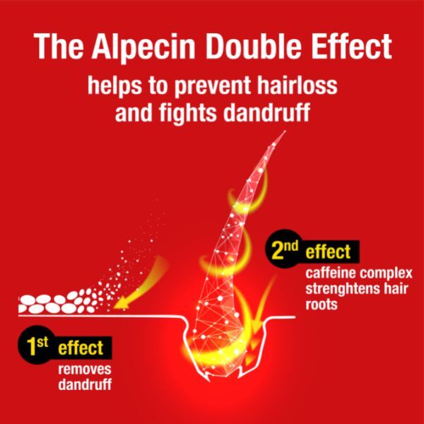 Alpecin Double Effect Shampoo 3x 200ml | Anti Dandruff GOODS Superdrug   