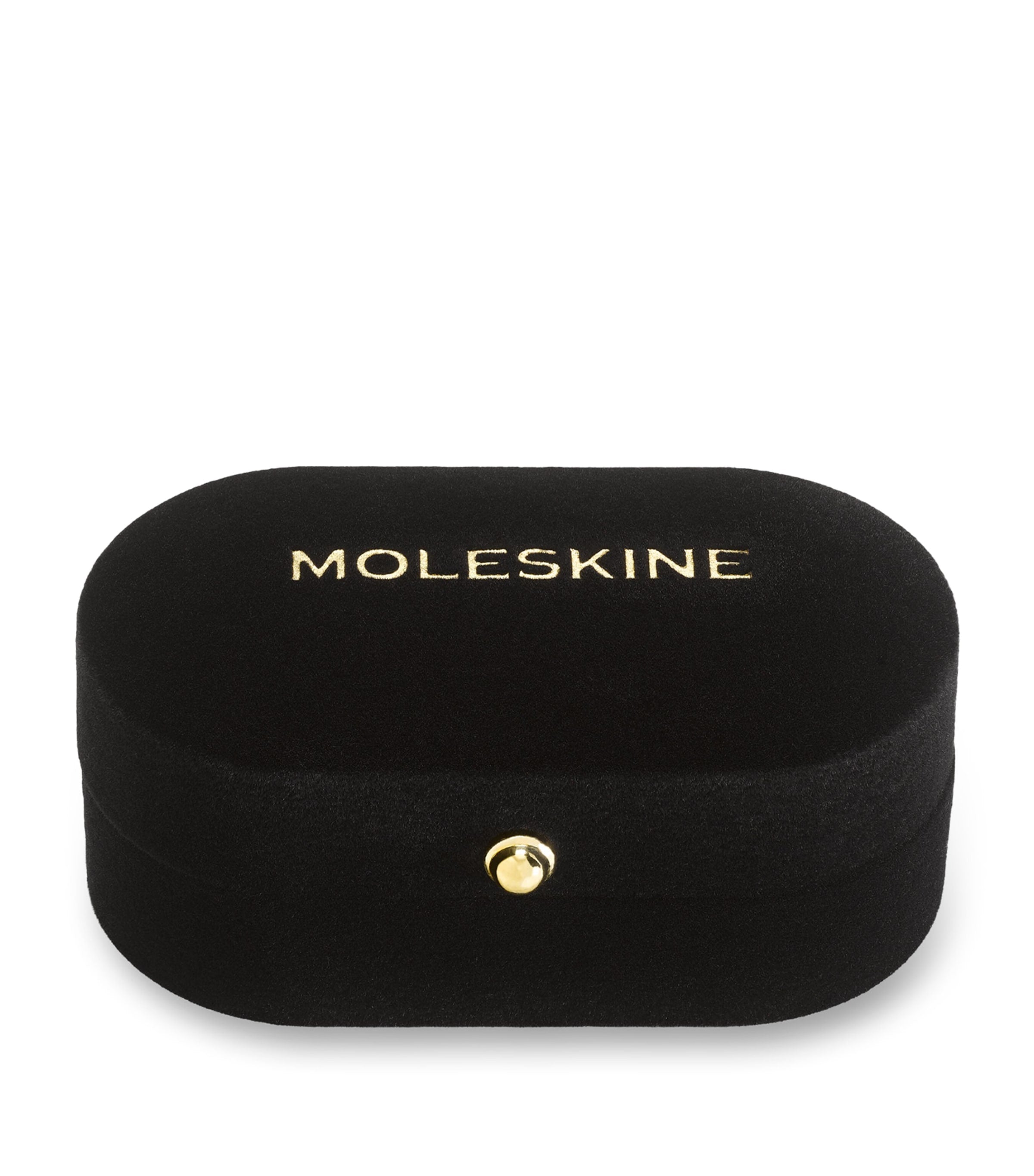 Moleskine gold-plated E notebook charm, imported from the UK