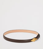 Jimmy Choo diamond clasp belt in calf leather, UK version