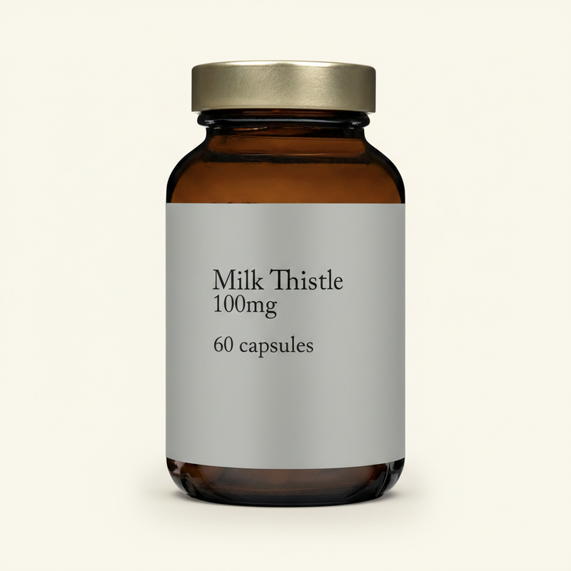 Holland & Barrett Milk Thistle 100mg 60 capsules, imported from the UK