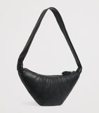 Lemaire Croissant shoulder bag in grained leather (British brand)