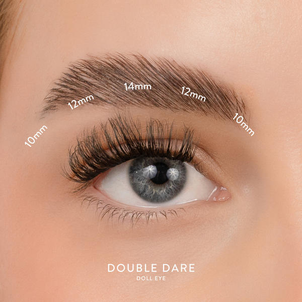 House of Amor Double Dare DD Curl False Eyelashes Long, UK version