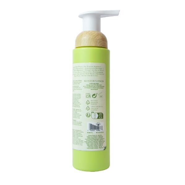 Wanderflower foaming body wash lemongrass jasmine 240ml, UK version