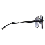 Hugo Boss BOSS 1641/S black gradient aviator sunglasses - British product