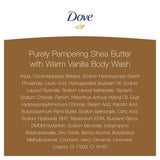 DNR Dove pampering shea butter Bodywash Shower Wash 450ml GOODS Superdrug   