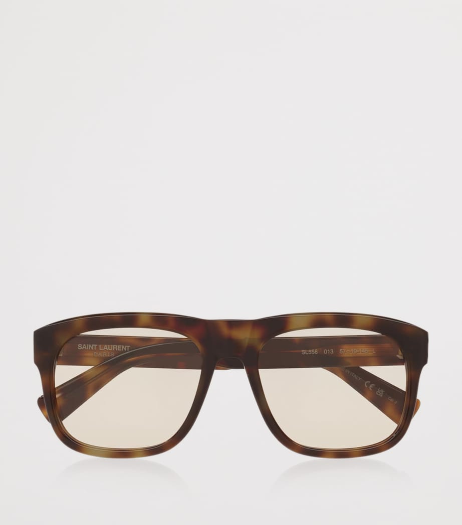 Saint Laurent SL 558 acetate sunglasses, imported from the UK