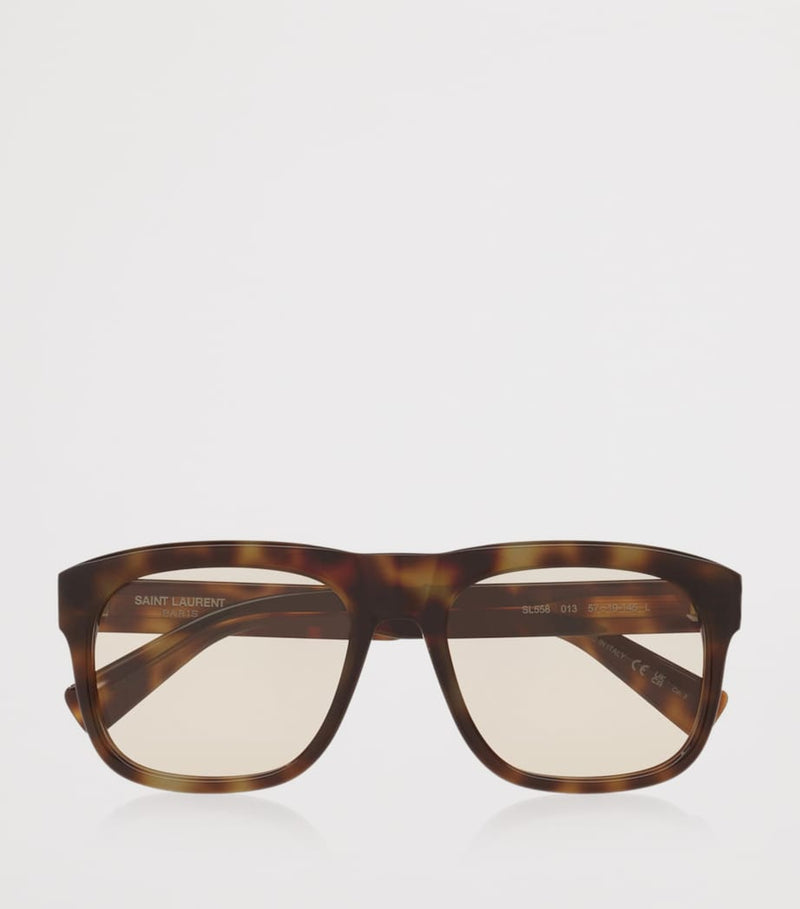 Saint Laurent SL 558 acetate sunglasses, imported from the UK