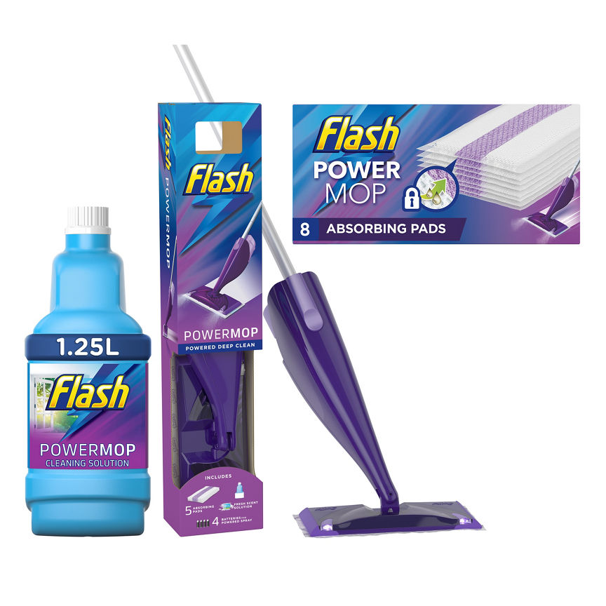 Flash Power Mop & Refill Bundle GOODS ASDA   