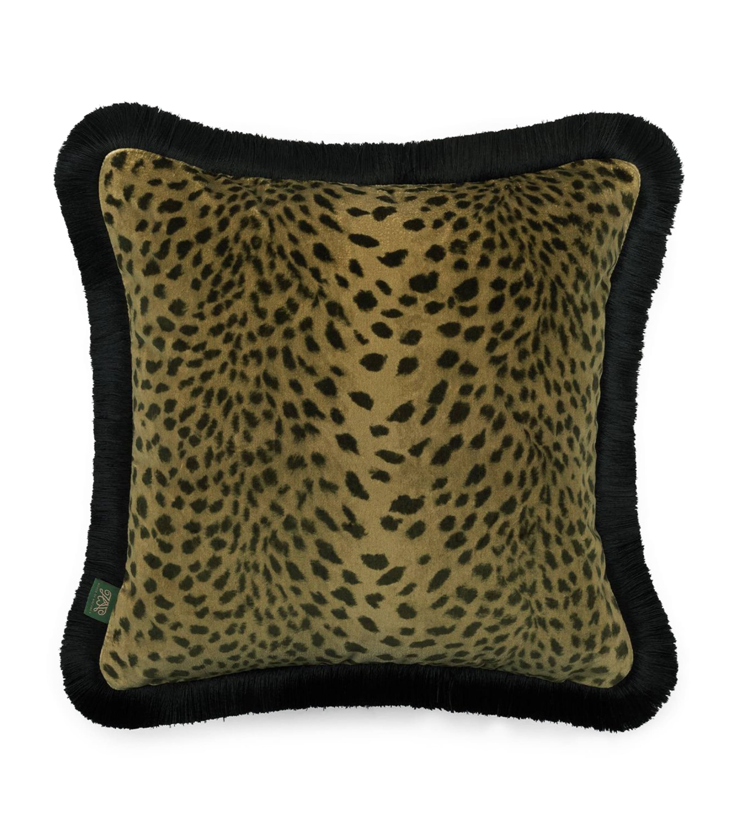 House Of Hackney Velvet Savanna Fringed Cushion 45cm x 45cm, UK version