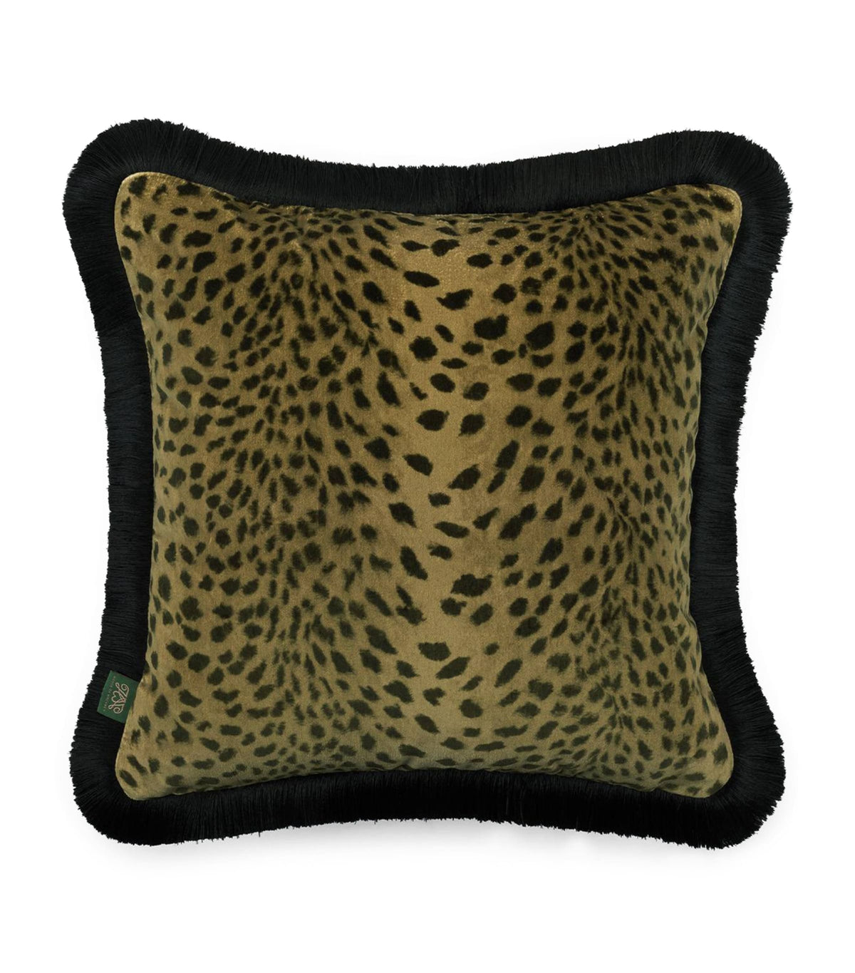 House Of Hackney Velvet Savanna Fringed Cushion 45cm x 45cm, UK version