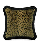 House Of Hackney Velvet Savanna Fringed Cushion 45cm x 45cm, UK version