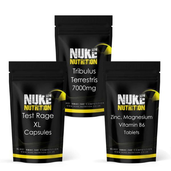 Nuke Nutrition Testosterone Support Stack - Bundle