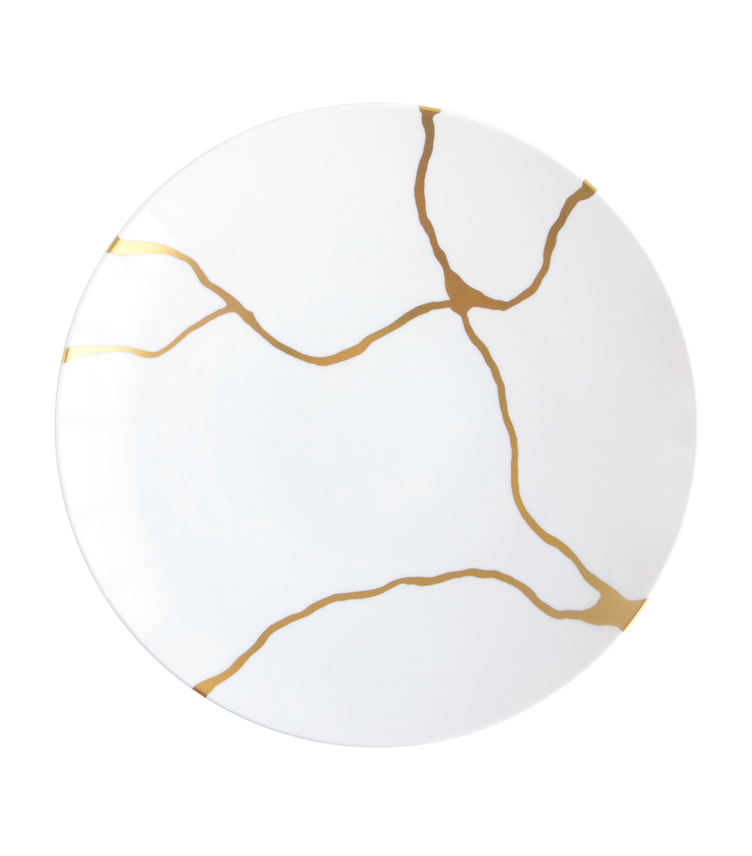 Bernardaud Kintsugi dinner plates set of 12 26cm (British brand)