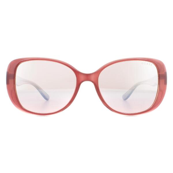 Guess sunglasses pink gradient GU7554, UK version