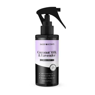 Superdrug Sassy Scents Coconut Milk & Lavender Room Spray 150ml- Buy online at McGrocer