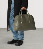 Bottega Veneta leather Intrecciato weave travel bag Getaway 24 Ore, 35x47x16 cm - British product