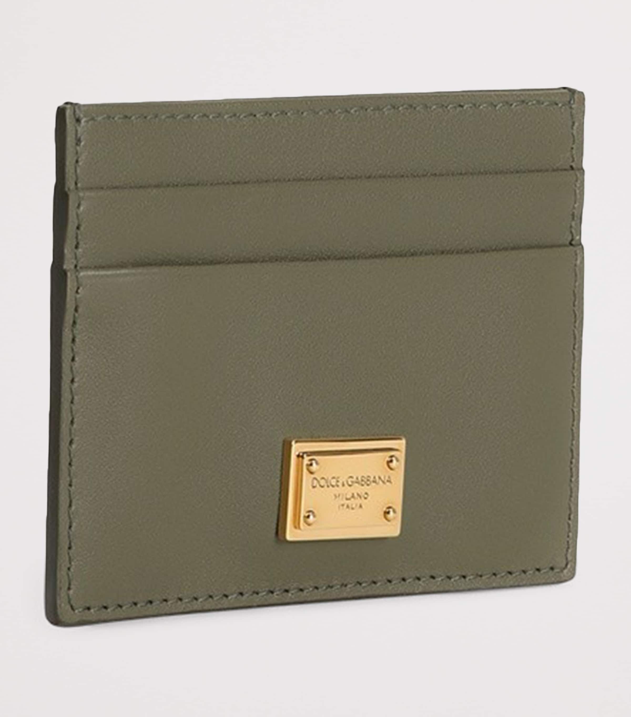 Dolce&Gabbana plongé calfskin card holder - British product