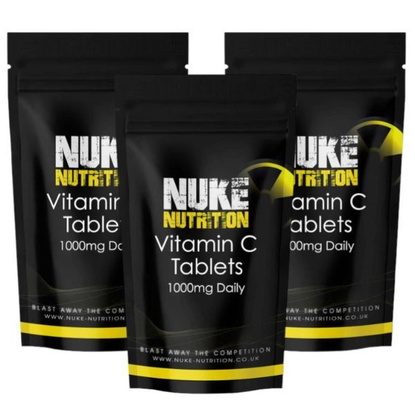 Nuke Nutrition Vitamin C Tablets 1000mg - 180ct GOODS Superdrug   