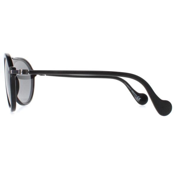 Moncler ML0053 black mirrored sunglasses (British brand)