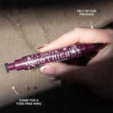 Technic Gothica double-ended eyeliner pen with wing stamp, UK version