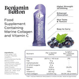 Benjamin Button liquid marine collagen blackcurrant 30ml (British brand)