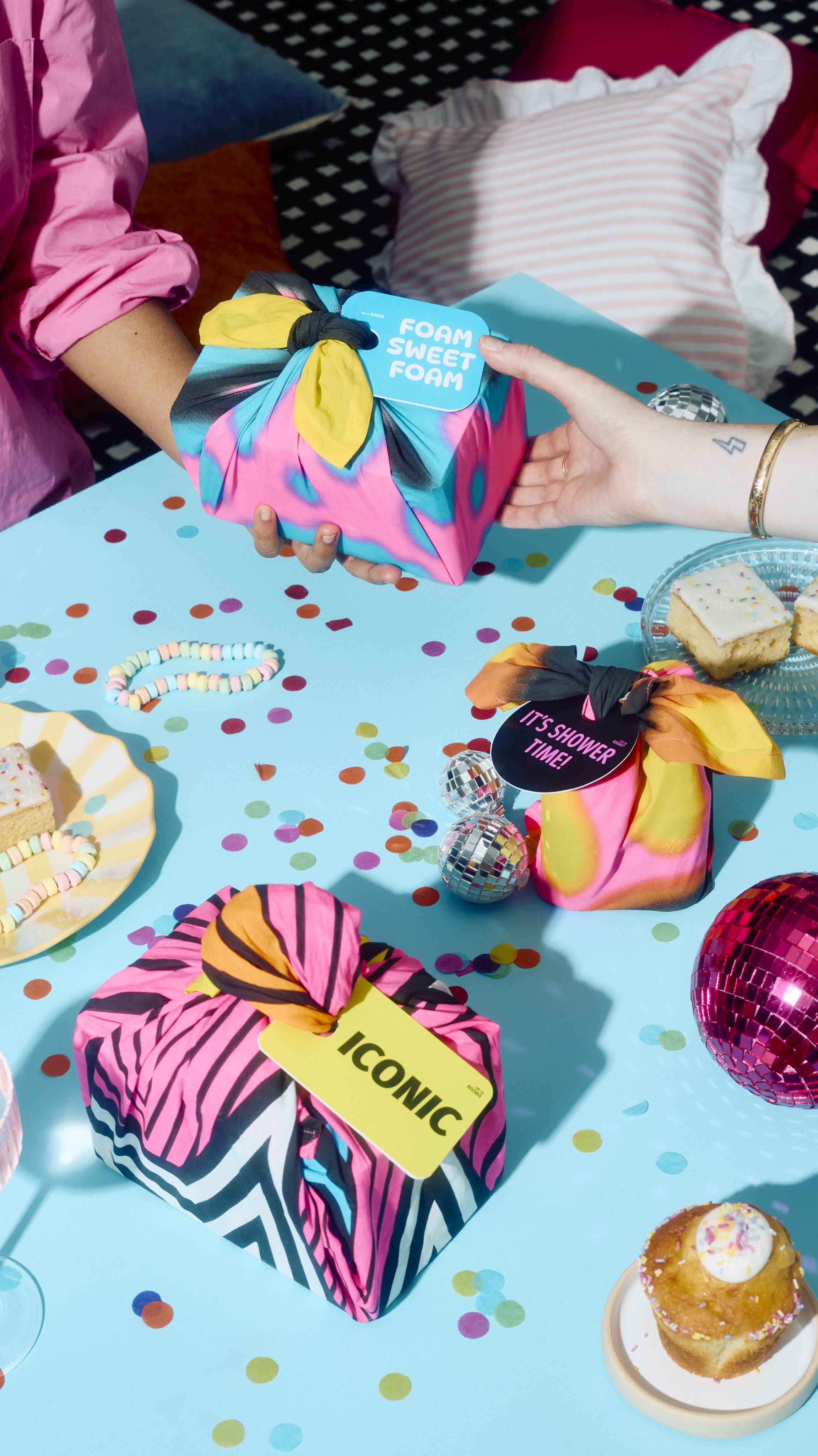 Lush It's Shower Time gift set, imported from the UK