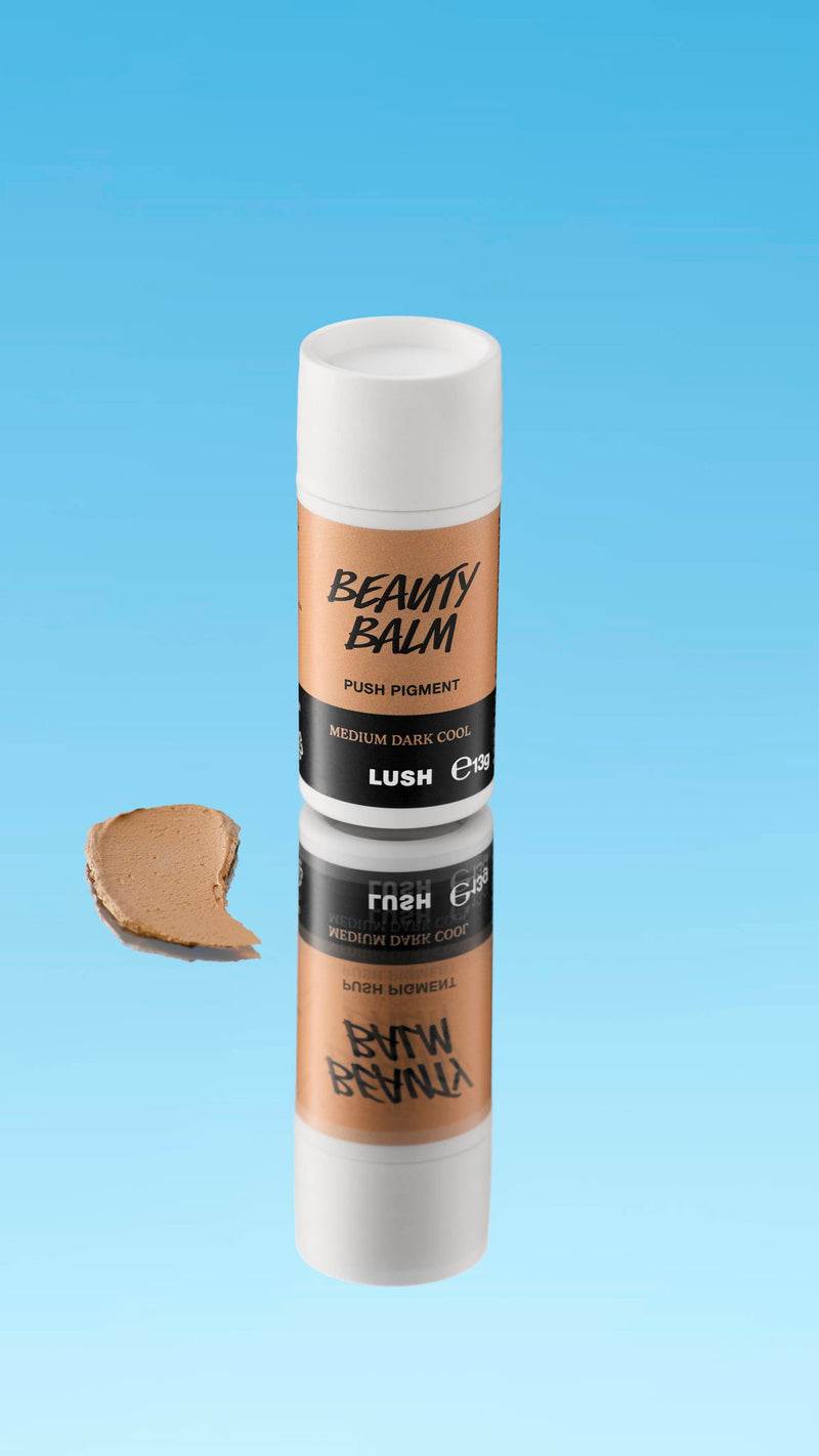 Lush beauty balm pigment Medium Dark Cool, imported from the UK