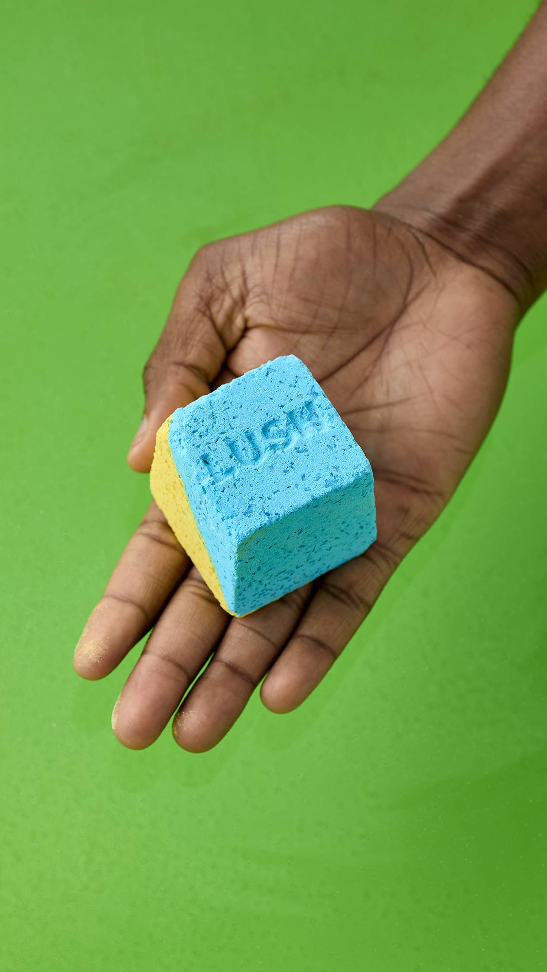 Lush Salt Water Soother bath bomb, imported from the UK