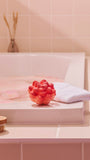 Lush spa gift set with bath bombs and massage bar (British brand)