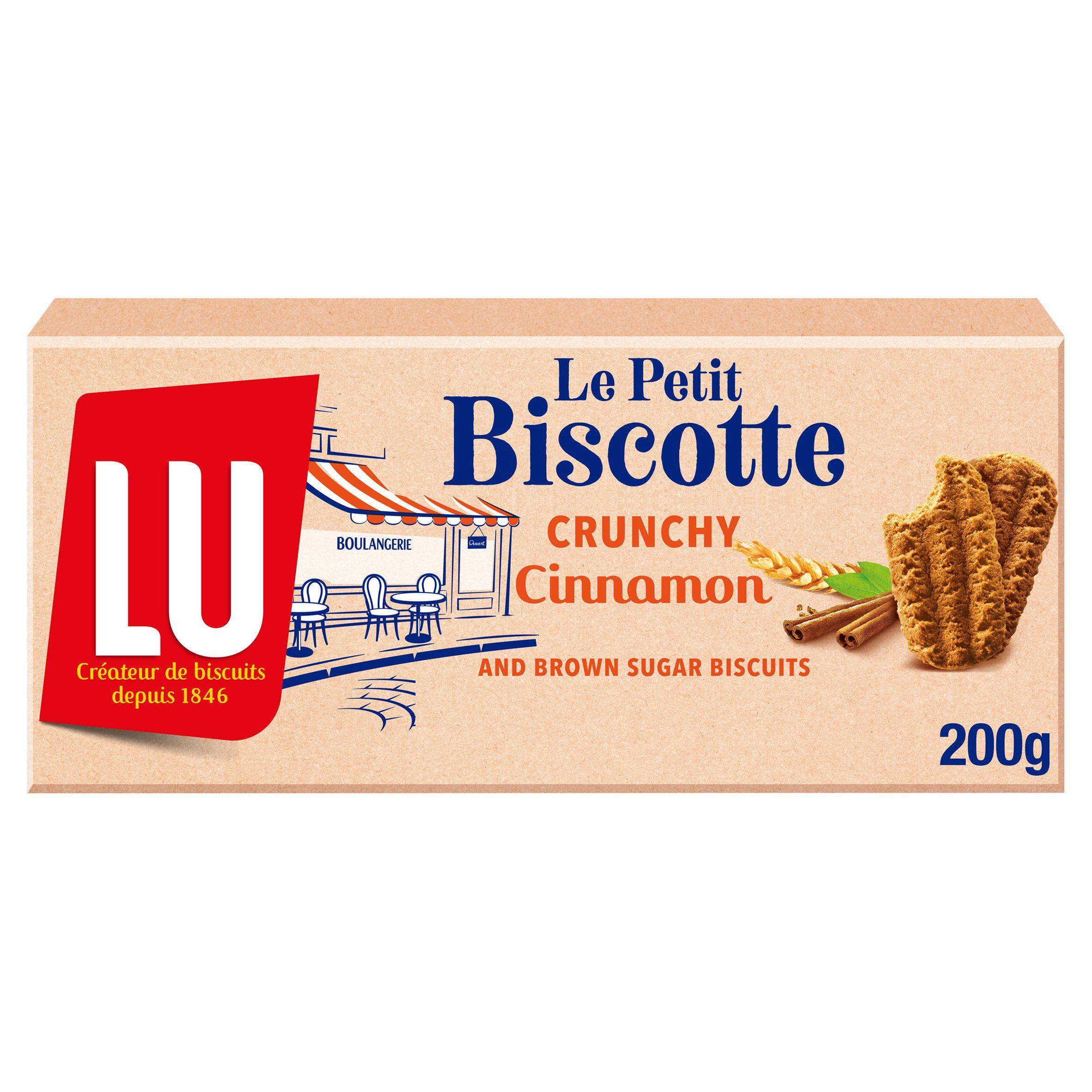 LU Le Petit Biscotte Crunchy Cinnamon & Brown Sugar Biscuits 200g GOODS Sainsburys   