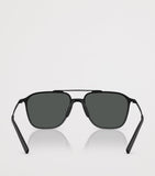 Giorgio Armani metal aviator sunglasses with matte finish (British brand)