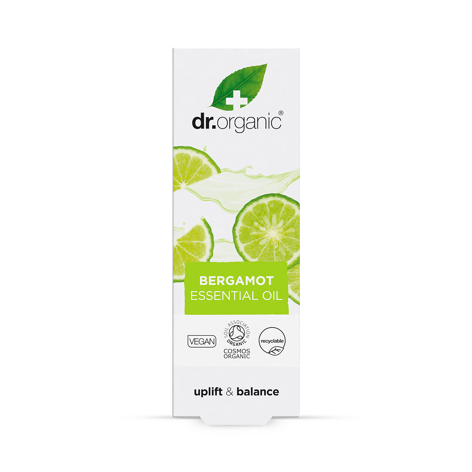Dr Organic bergamot essential oil 10ml - British product