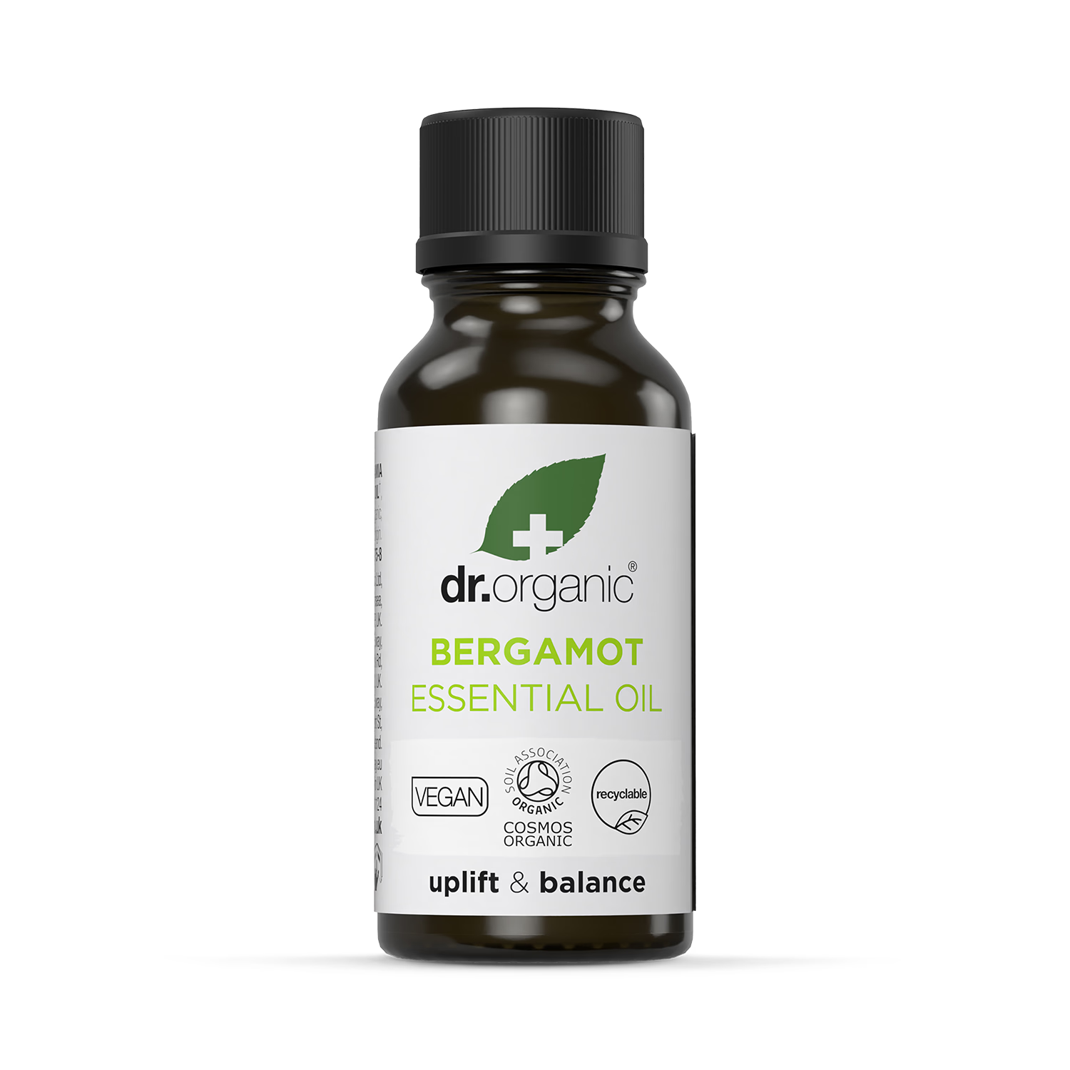 Dr Organic bergamot essential oil 10ml - British product