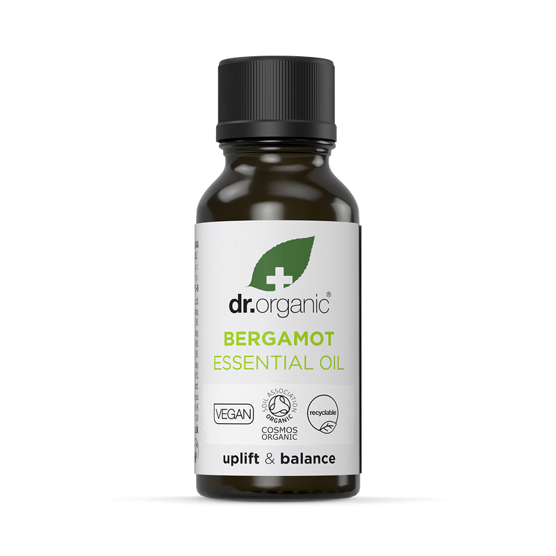 Dr Organic bergamot essential oil 10ml - British product