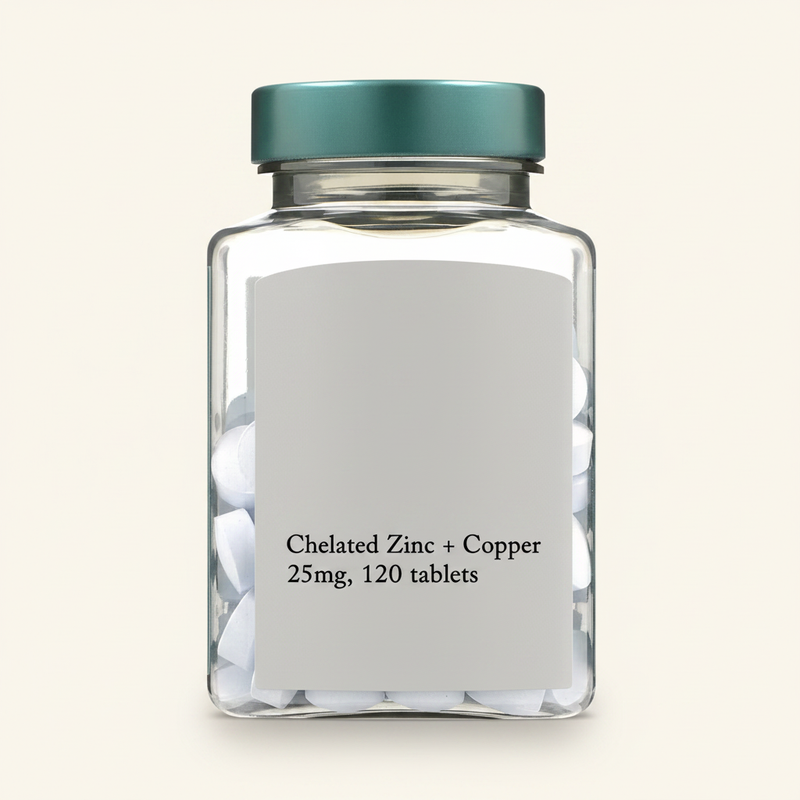 Holland & Barrett High Strength Chelated Zinc & Copper 120 Tablets