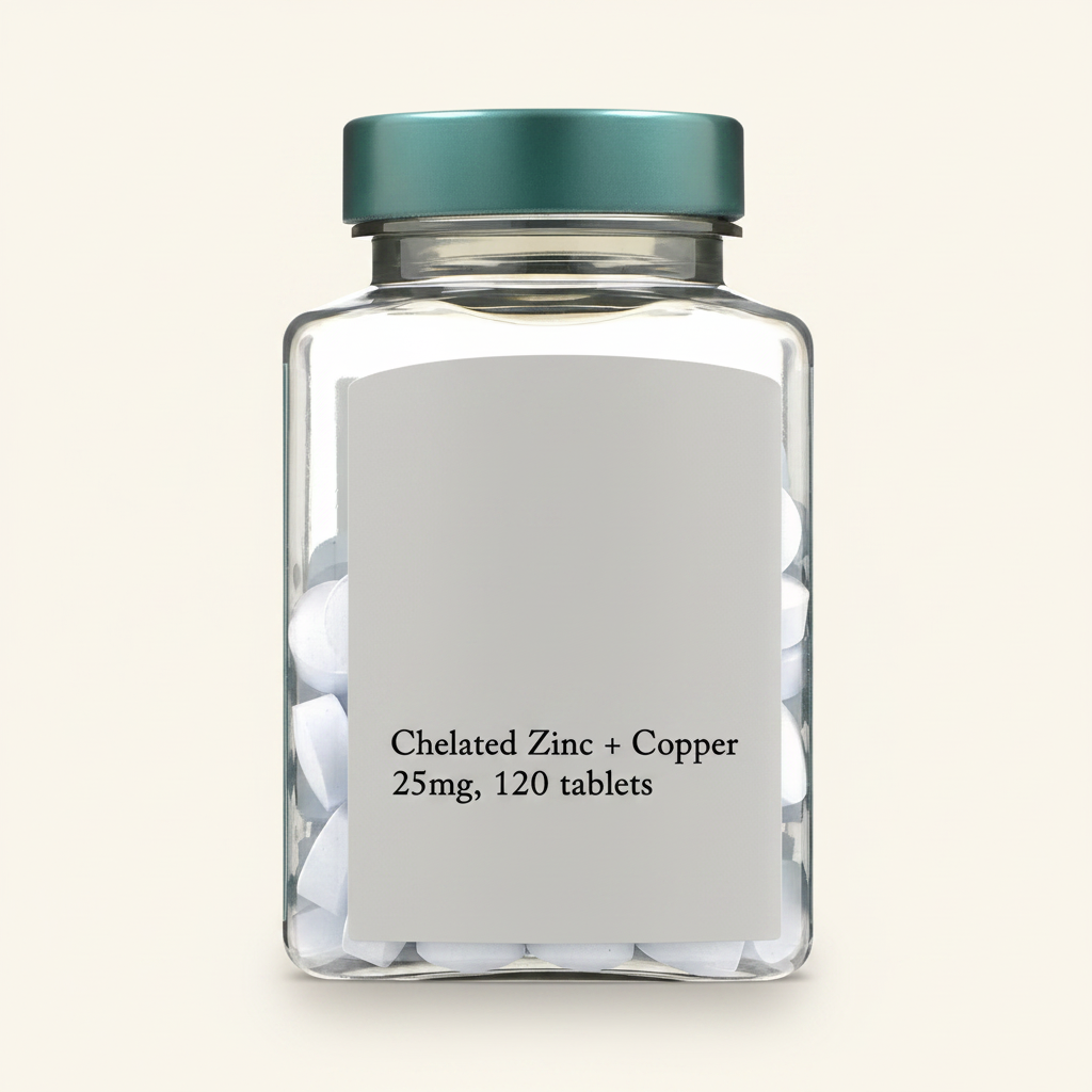 Holland & Barrett High Strength Chelated Zinc & Copper 120 Tablets