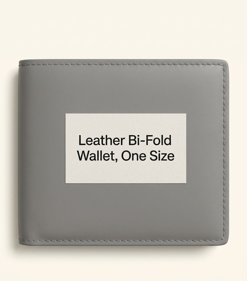Burberry embossed check leather bifold wallet - British product