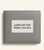Burberry embossed check leather bifold wallet - British product