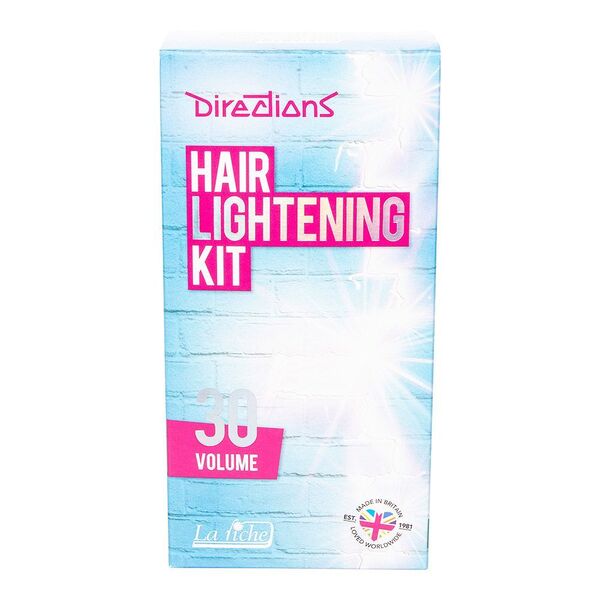 Directions hair lightening kit 30 Vol, imported from the UK