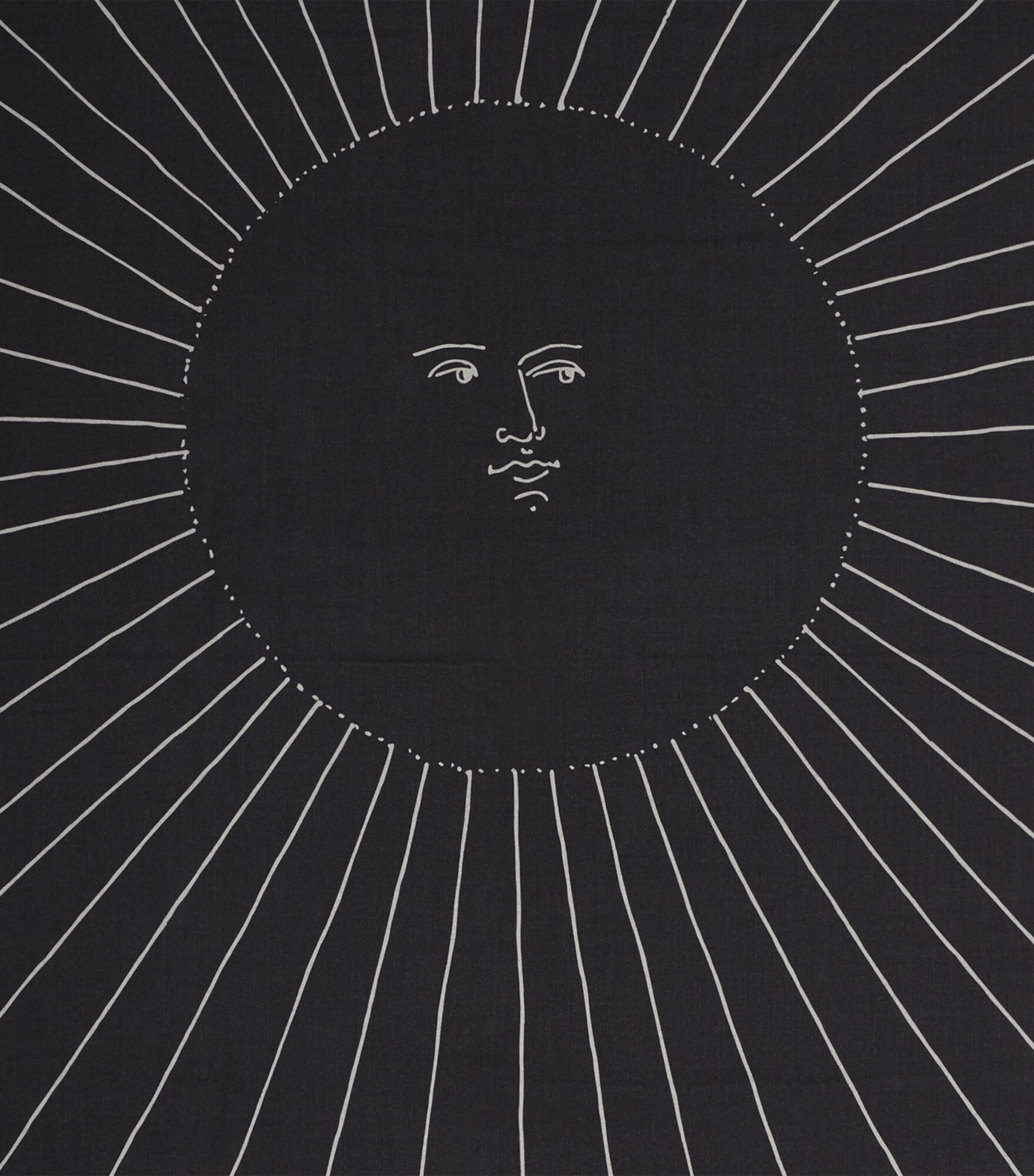 Fornasetti Plaid Solitudine Throw 140cm x 200cm - British product