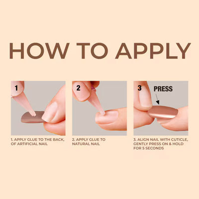 Kiss Bare-But-Better TruNude Press On Nails Medium Almond 31 Count