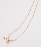 Chaumet rose gold and diamond Jeux de Liens pendant necklace (British brand)